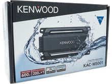 Load image into Gallery viewer, Kenwood KAC-M5001 Compact mono marine subwoofer amplifier — 300 watts RMS x 1 at 2 ohms