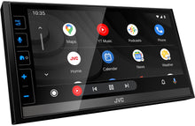 Load image into Gallery viewer, JVC KW-M785BW KWM785BW Digital Media Receiver featuring 6.8-inch Capacitive Touch Control Monitor (6.8&quot; WVGA) /Wireless Apple CarPlay / Android Auto KWM&amp;*)BT
