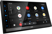 Load image into Gallery viewer, JVC KW-M785BW KWM785BW Digital Media Receiver featuring 6.8-inch Capacitive Touch Control Monitor (6.8" WVGA) /Wireless Apple CarPlay / Android Auto KWM&*)BT