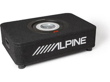 Load image into Gallery viewer, Alpine RS-SB10 Halo R-Series sealed enclosure with 10" 2-ohm shallow-mount subwoofer