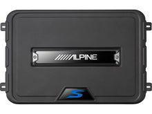 Load image into Gallery viewer, Alpine SS-SB10 S-Series shallow sealed downward-firing enclosure with 10" 2-ohm subwoofer