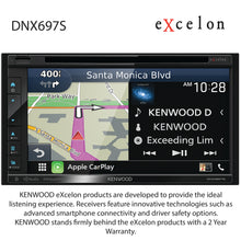 Load image into Gallery viewer, KENWOOD eXcelon DNX697S Navigation DVD Receiver with Bluetooth & HD Radio