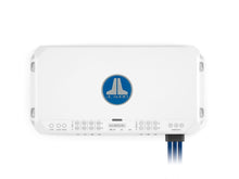 Load image into Gallery viewer, JL AUDIO MV600/6i 6-Channel Class D Full-Range Marine Amplifier with Integrated DSP, 100 W x 6 @ 2 Ohms / 75 W x 6 @ 4 Ohms - 14.4V
