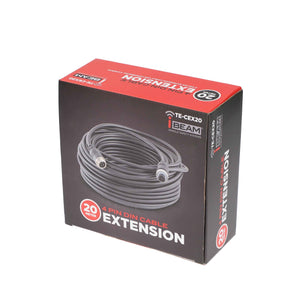 iBeam TE-CEX20 Commercial 4-Pin Din 20 Meter Extension Cable