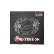 Load image into Gallery viewer, iBeam TE-CEX20 Commercial 4-Pin Din 20 Meter Extension Cable