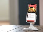 Load image into Gallery viewer, DeskFone™ Universal desktop cell phone holder