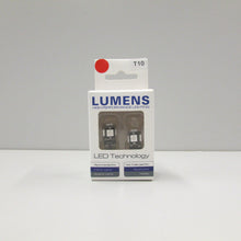 Load image into Gallery viewer, T10 / 194 / 168 (2 pcs) Red LED by LUMENS HPL
