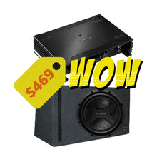 Load image into Gallery viewer, KENWOOD eXcelon Subwoofer Package (Single 10&quot;)
