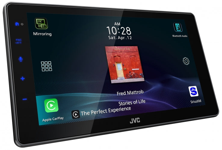 JVC KW-Z900W Digital Media Receiver featuring 9