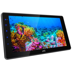 JVC KW-Z900W Digital Media Receiver featuring 9" HD Floating Screen
