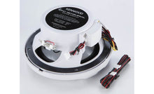Load image into Gallery viewer, Kenwood KFC-1673MRW 6-1/2" 2-way marine speakers with built-in LED lights (White)
