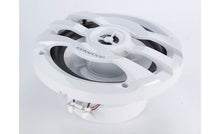 Load image into Gallery viewer, Kenwood KFC-1673MRW 6-1/2" 2-way marine speakers with built-in LED lights (White)
