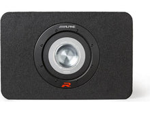 Load image into Gallery viewer, Alpine RS-SB10 Halo R-Series sealed enclosure with 10" 2-ohm shallow-mount subwoofer
