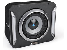 Load image into Gallery viewer, Alpine S2-SB8 PrismaLink® S2-Series sealed subwoofer enclosure with 8" subwoofer and RGBW lighting
