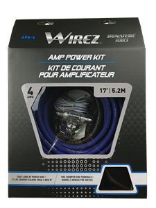 WIREZ APS4 4 AWG Amplifier Power Kit