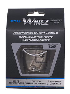 WIREZ Fused Positive 4 Position Battery Terminal