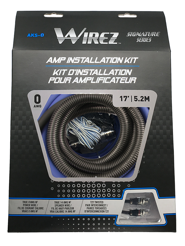 WIREZ APS0 0 AWG Amplifier Power Kit