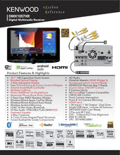 Load image into Gallery viewer, KENWOOD DMX1057XR eXcelon Reference - Digital Multimedia Receiver
