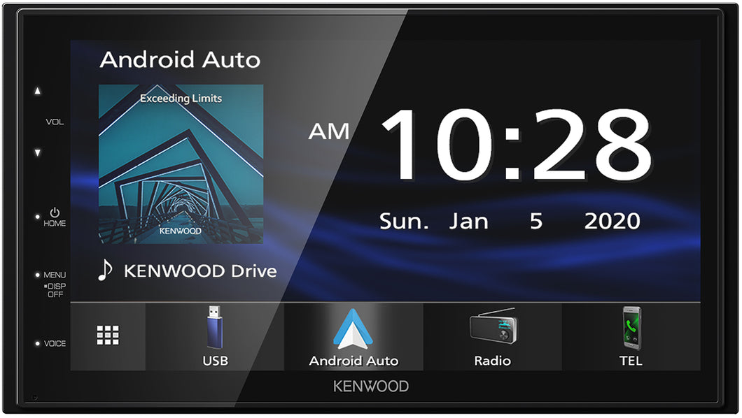KENWOOD DMX4707S Apple CarPlay & Android Auto Car Radio