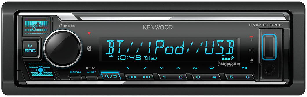 KENWOOD eXcelon KMM-BT328U Digital Media Receiver with Bluetooth