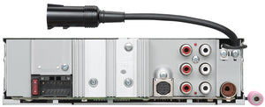 KENWOOD KMR-M328BT ALEXA APP/SHORT CHASSIS/F USB + AUX/BT 4.2/VARI LED/3 4V PRE/REM APP/SIRIUSXM/SPOTIFY