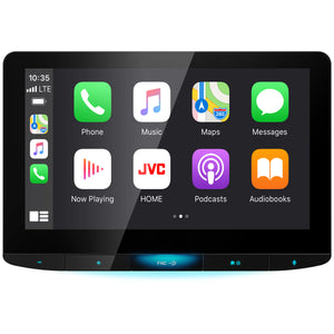 JVC KW-Z1000W - 10.1" Floating Digital Multimedia Receiver / Wireless Apple CarPlayTM Wireless Android AutoTM / iDatalink Maestro Ready / Bluetooth®