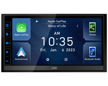 Load image into Gallery viewer, JVC KW-M780BT Digital Media Receiver featuring 6.8-inch Capacitive Touch Control Monitor (6.8&quot; WVGA) / Apple CarPlay / Android Auto KWM&amp;*)BT
