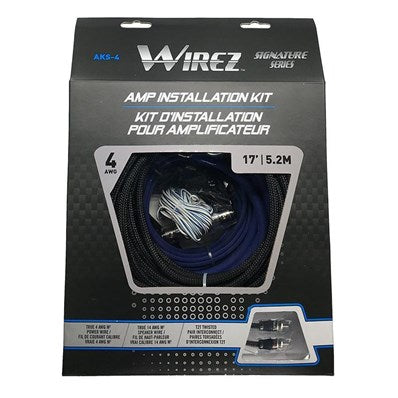 WIREZ AKS4 4 AWG Amplifier Power Kit