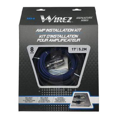 WIREZ AKS8 8 AWG Amplifier Power Kit