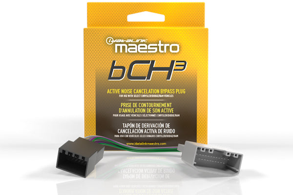Maestro bCH3 ANC MODULE BYPASS HARNESS FOR SELECT CH3 VEHICLES
