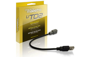 Maestro 
UTO2 FACTORY USB TO MALE USB ADAPTOR FOR TO2 VEHICLES