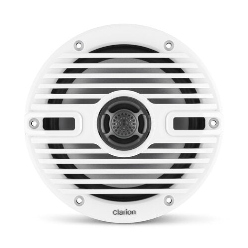 CLARION CMS-651-CWB 6.5-INCH MARINE COAXIAL SPEAKERS  WITH CLASSIC GRILLES