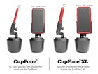 CupFone® XL The CupFone for XL sized phones with thicker cases