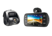 Load image into Gallery viewer, KENWOOD DRV-A501WDP WIDE QUAD HD/3&quot; LCD/GPS/MAGNETIC MOUNT/DUAL CAMERA/HDR/WIRELESS LINK/16GB SD CARD INCL.
