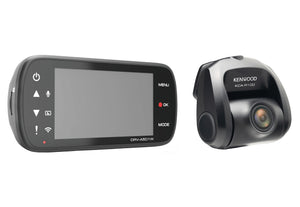 KENWOOD DRV-A501WDP WIDE QUAD HD/3" LCD/GPS/MAGNETIC MOUNT/DUAL CAMERA/HDR/WIRELESS LINK/16GB SD CARD INCL.