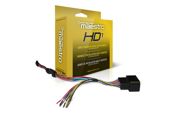 Maestro 
PLUG & PLAY T-HARNESS FOR SELECT HARLEY DAVIDSON MOTORCYCLES