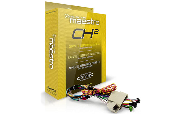 Maestro 
PLUG & PLAY T-HARNESS FOR CHRYSLER, FIAT, DODGE, JEEP, RAM VEHICLES