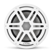Load image into Gallery viewer, JL AUDIO M3 10-inch Marine Subwoofer for Infinite-Baffle Use (175 W, 4 Ohms) - Gloss White Sport Grille
