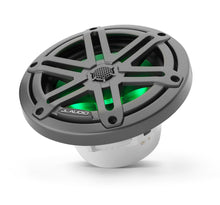 Load image into Gallery viewer, JL AUDIO M3 Standard Flange 6.5-inch Marine Coaxial System (60 W, 4 Ohms) - Gunmetal Sport Grille with RGB LED Illumination
