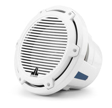 Load image into Gallery viewer, JL AUDIO M6 10-inch Marine Subwoofer Driver for Infinite-Baffle Use (250 W, 4 Ohms) - Gloss White Trim Ring, Gloss White Classic Grille
