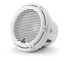 Load image into Gallery viewer, JL AUDIO M6 8-inch Marine Subwoofer Driver for Infinite-Baffle Use (200 W, 4 Ohms) - Gloss White Trim Ring, Gloss White Classic Grille
