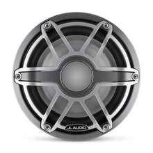 Load image into Gallery viewer, JL AUDIO M6 8-inch Marine Subwoofer Driver for Infinite-Baffle Use (200 W, 4 Ohms) - Gunmetal Trim Ring, Titanium Sport Grille
