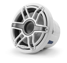 Load image into Gallery viewer, JL AUDIO M6 8-inch Marine Subwoofer Driver for Infinite-Baffle Use (200 W, 4 Ohms) - Gloss White Trim Ring, Gloss White Sport Grille
