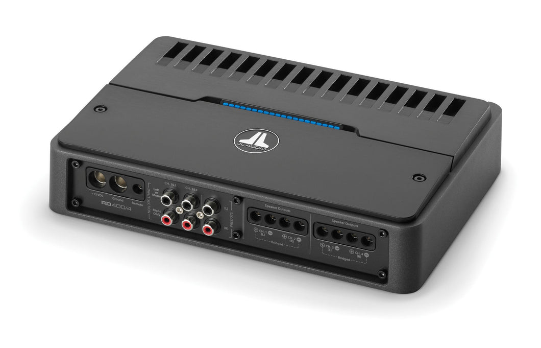 JL Audio RD400/4 4 Ch. Class D Full-Range Amplifier, 400 W