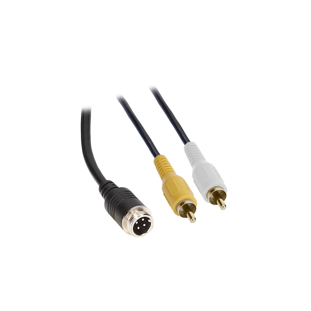 iBeam TE-4PTR Commercial 4-Pin Din to RCA Adapter Cable