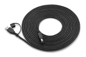 JL AUDIO XD-USB-A/B-18 Heavy-Duty USB 2.0 Male A/Male B Cable-18 ft. (5.5m)
