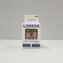 Load image into Gallery viewer, Festoon 36mm  Canbus Non-Polarity (2 pc) - White LED by LUMENS HPL
