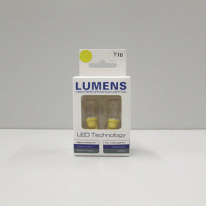 T10 / 194 / 168 (2 pcs) Amber LED by LUMENS HPL