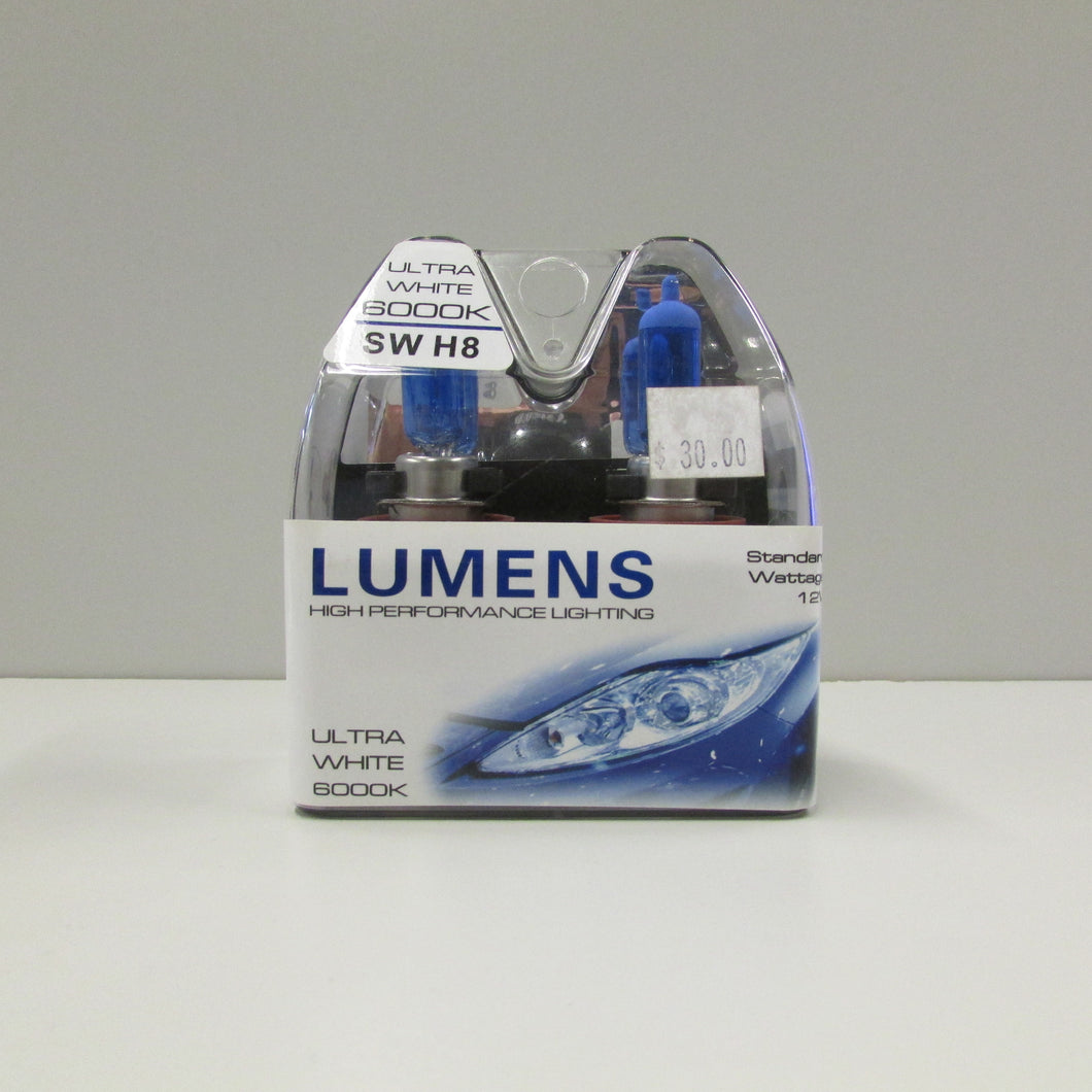 H8 12V 35W - Ultra White Halogen by LUMENS HPL