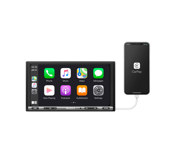 SONY XAVAX150 6.95-inch Apple CarPlay / Android Auto Media Receiver